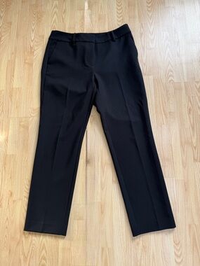 Ann Taylor Factory Black Women’s Dress Ankle Pants - Straight Leg